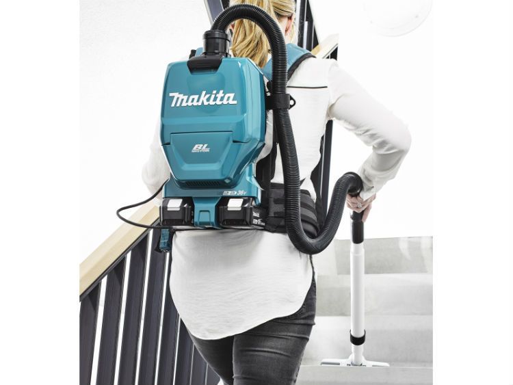 A Cordless Backpack Vacuum