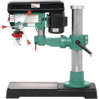 Radial Drill Press With Swiveling Headstock