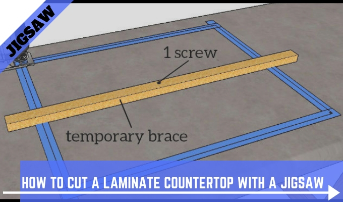 How To Cut A Laminate Countertop With A Jigsaw
