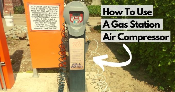How To Use An Air Compressor At A Gas Station