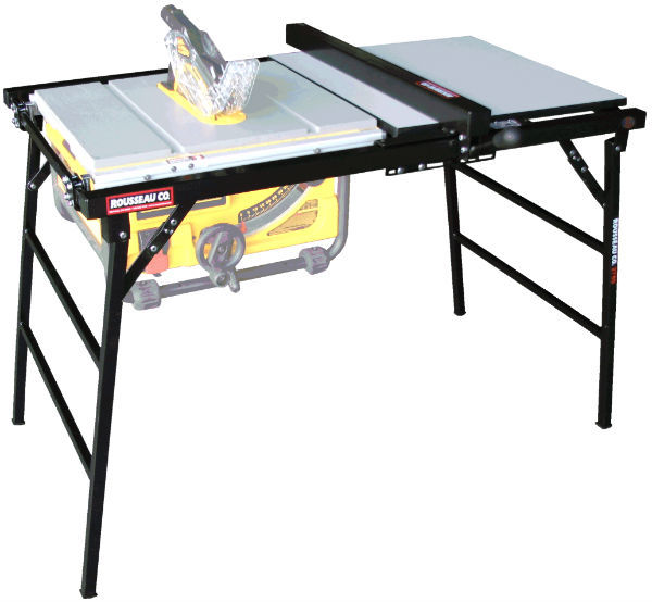 Table Saw Stand With Larger Table And Rip Capacity