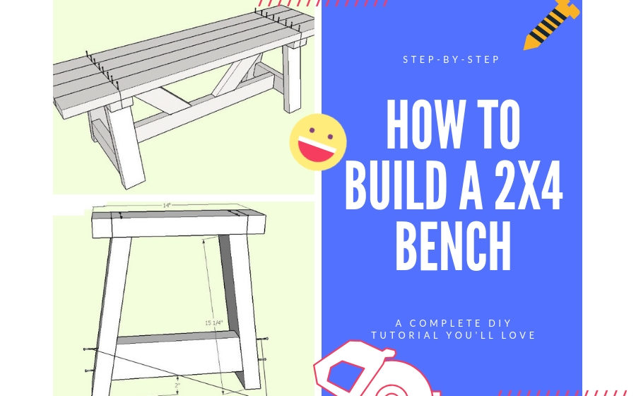 How To Build A 2x4 Bench