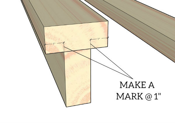 Make Reference Marks On 2x4