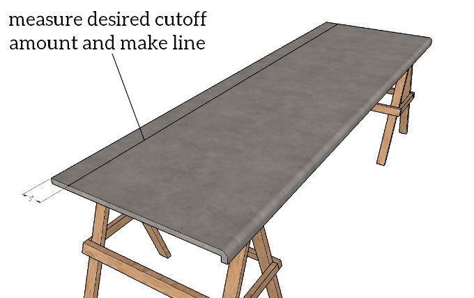 Laminate Countertop With A Jigsaw, How To Measure And Cut Laminate Countertops