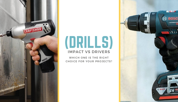 Impact Drivers & Hammer Drills, What’s The Difference